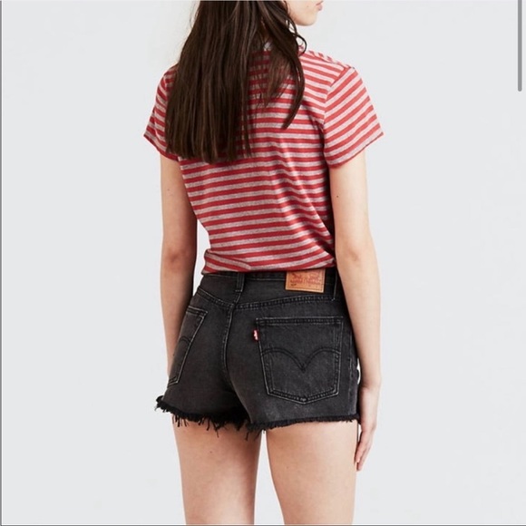 Levi's Pants - Levis 501 Cutoff Shorts In Black Size New NWT Size 33